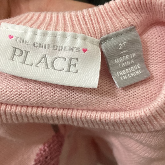 The Children’s Place Pink Unicorn Sweater and Marbled Pink & Blue Pants - Picture 7 of 7